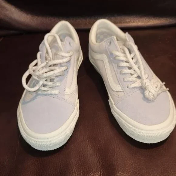 Vans Old Skool skate sneakers color marshmallow size Mens 5.5 - Picture 1 of 8